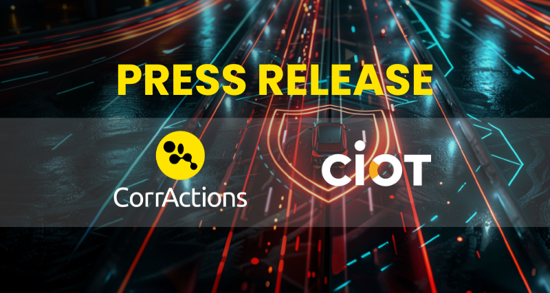 CorrActions Partners with CIOT to Enhance Fleet Safety with Advanced Driver Cognitive Impairment Detection